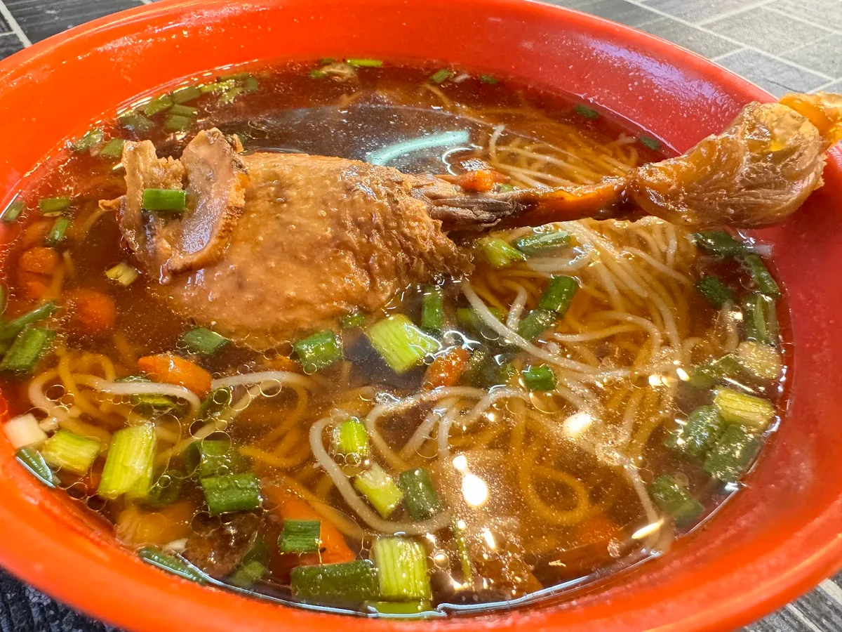 Ah Lean Duck Drumstick Noodles — signature dish