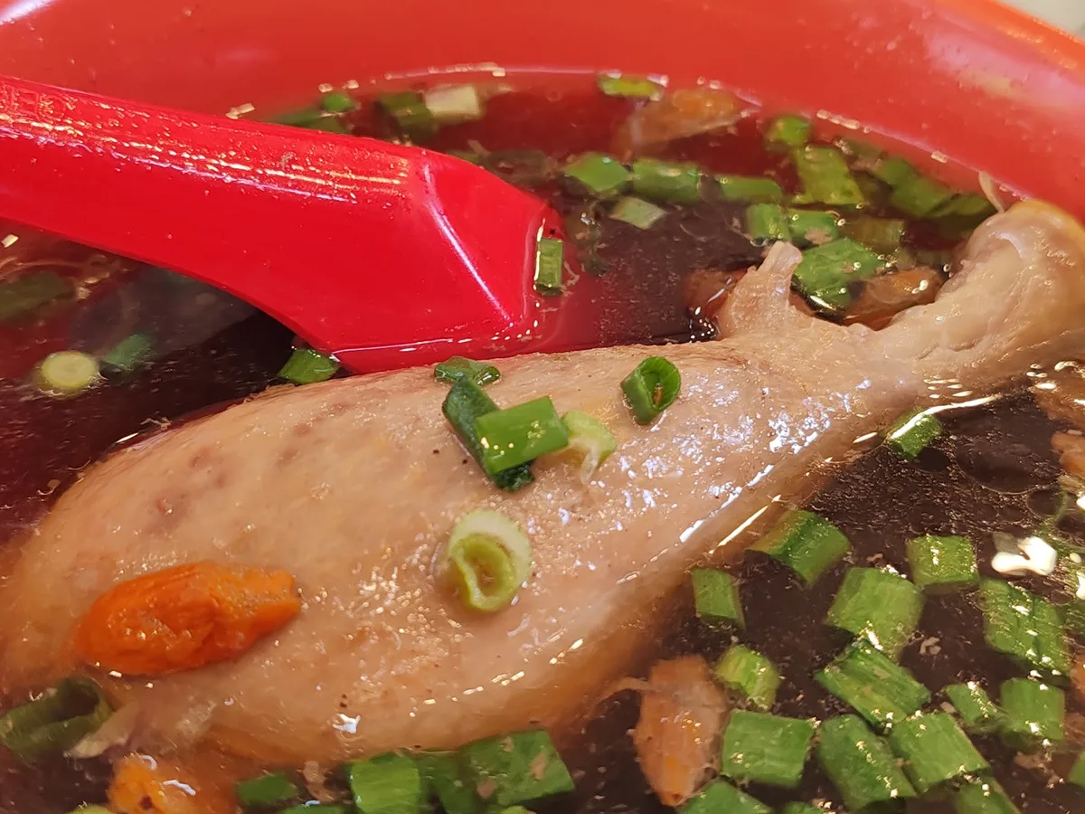 Ah Lean Duck Drumstick Noodles — signature dish