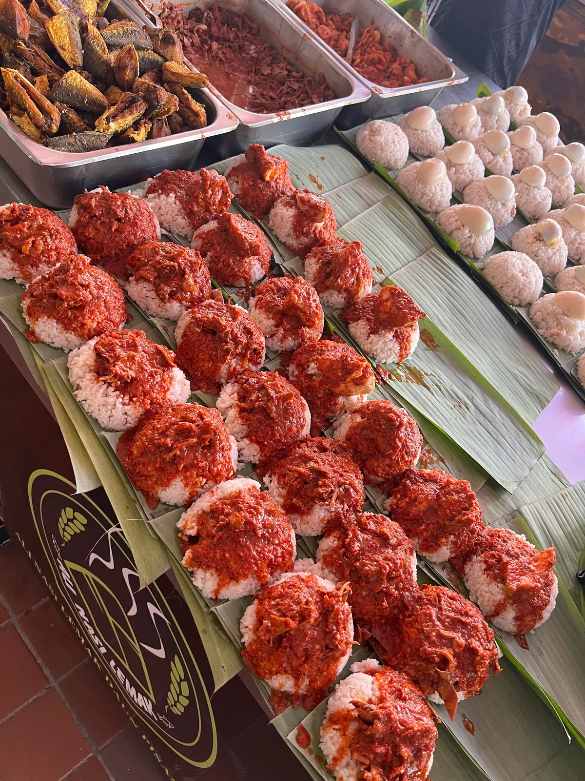 Ali Nasi Lemak Daun Pisang — signature dish
