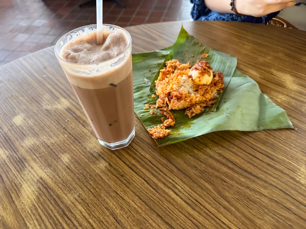 Ali Nasi Lemak Daun Pisang — signature dish