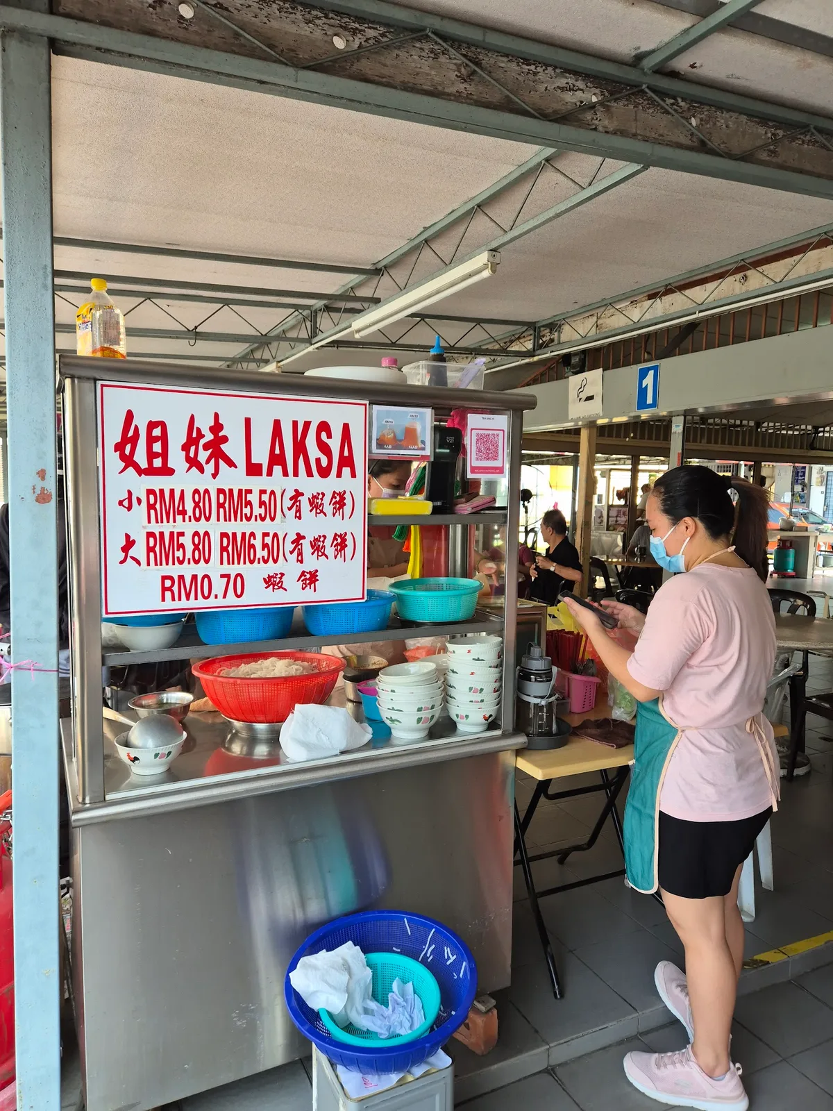 Asam Laksa Nibong Tebal — interior
