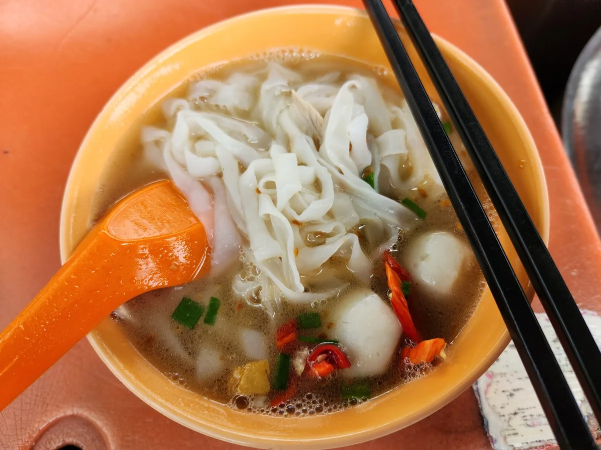 Duck Meat Koay Teow Th'ng @ Jalan Bukit Bendera — signature dish