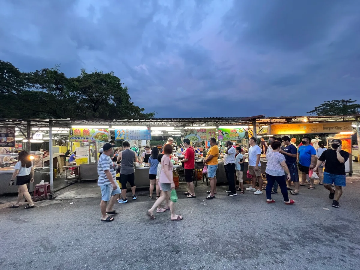 Chai Leng Park Food Court Oyster Omelette — storefront