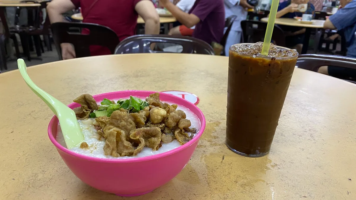Chowrasta Market Kochabi Pork Intestine Porridge — signature dish