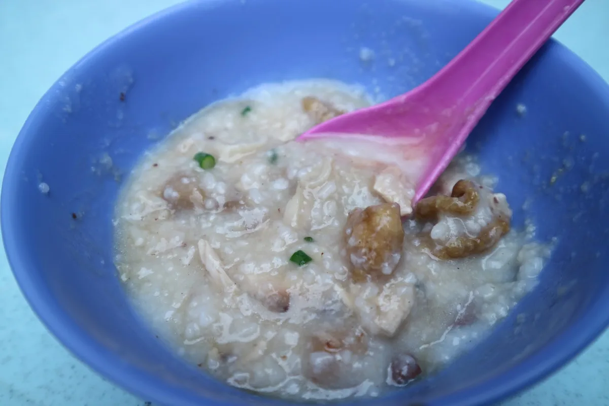 Chowrasta Market Kochabi Pork Intestine Porridge — signature dish