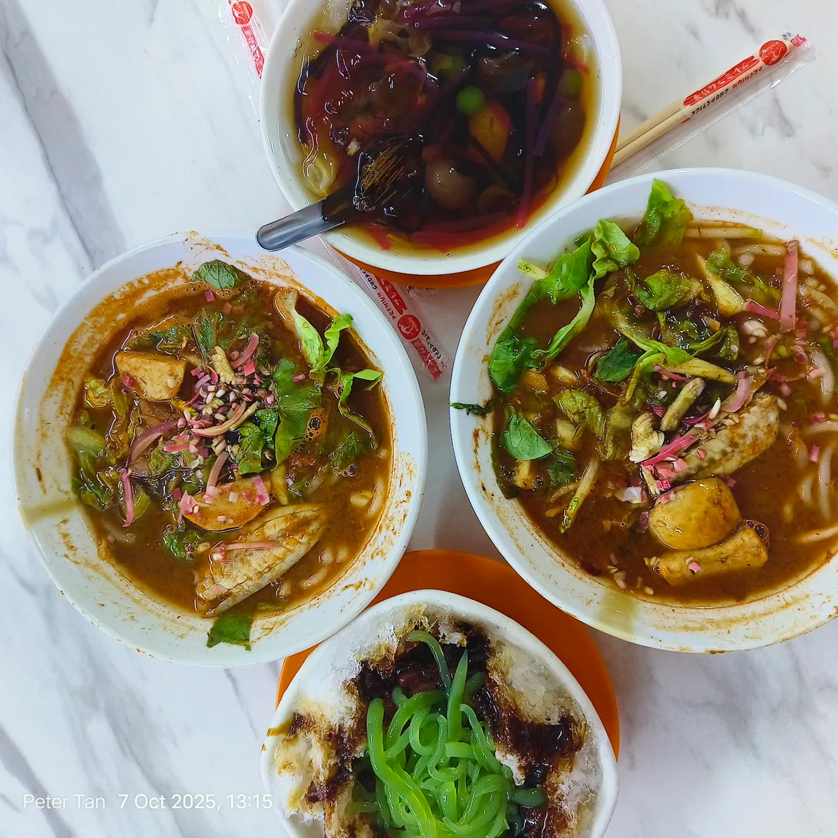Farlim Shell Station Laksa Cafe — signature dish