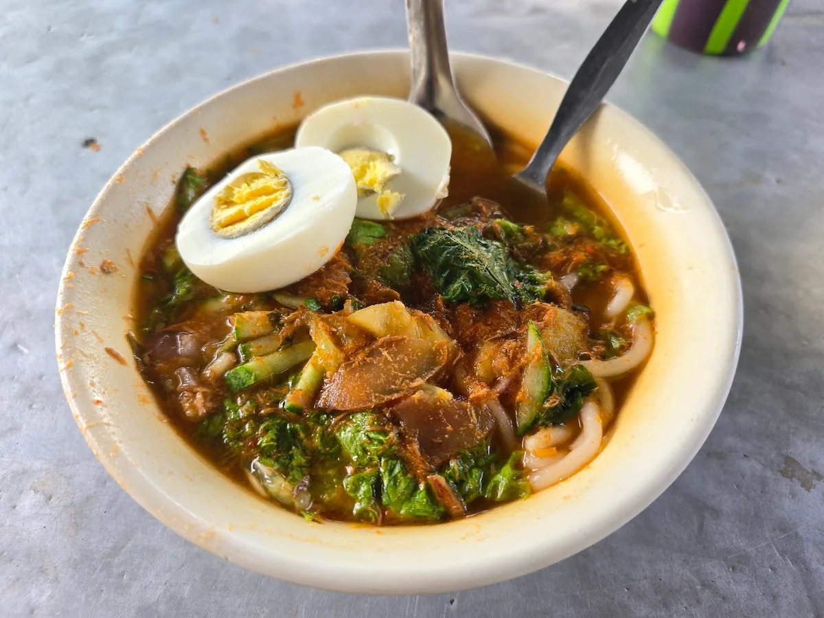Gerai Laksa Mamu Sungai Pinang — signature dish