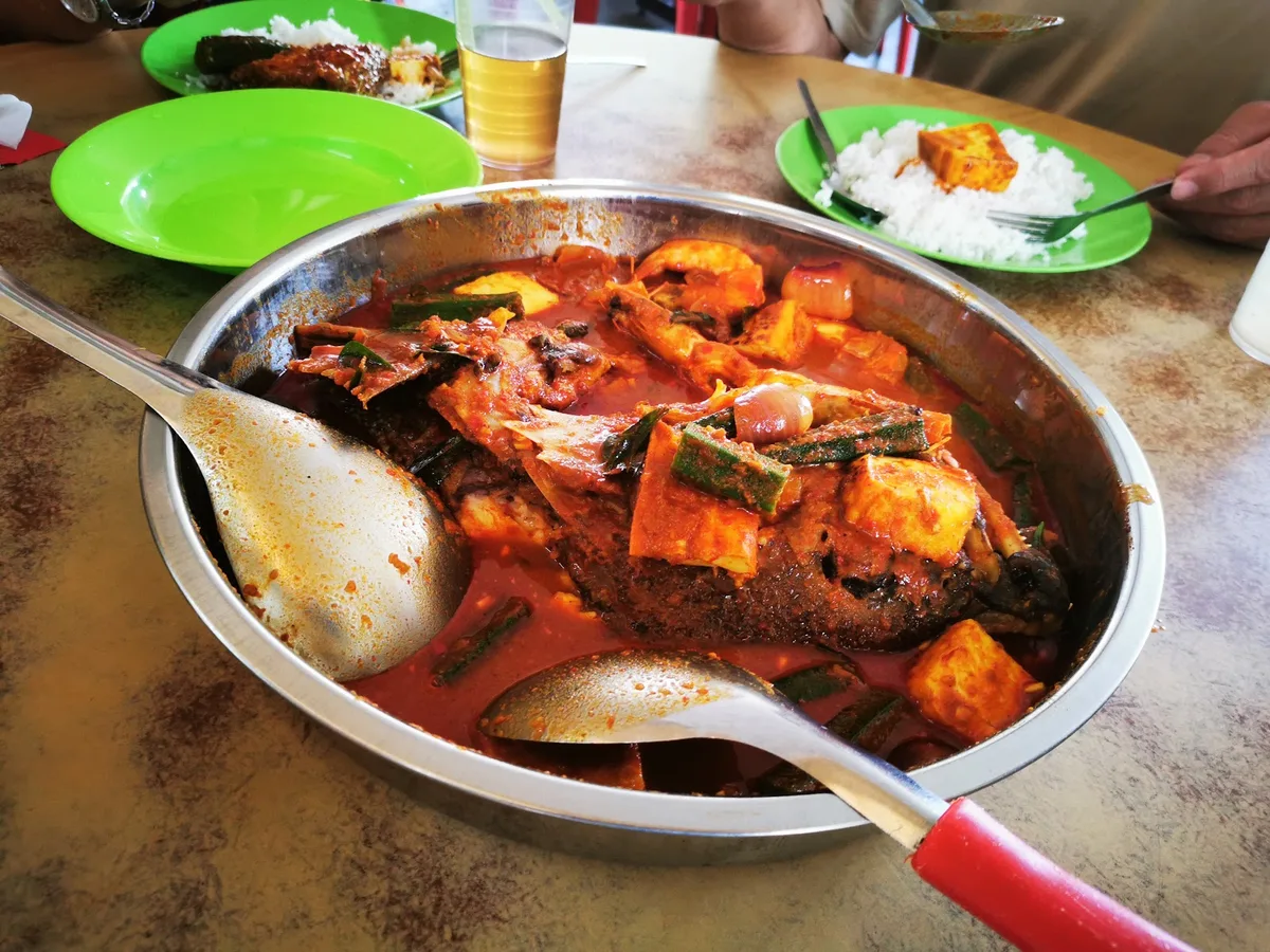 Famous Fish Head Curry @ Guang Long Coffee Shop — signature dish