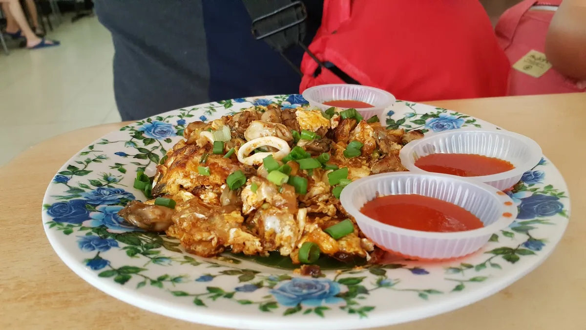 Heng Huat Kafe Oh Chien — signature dish