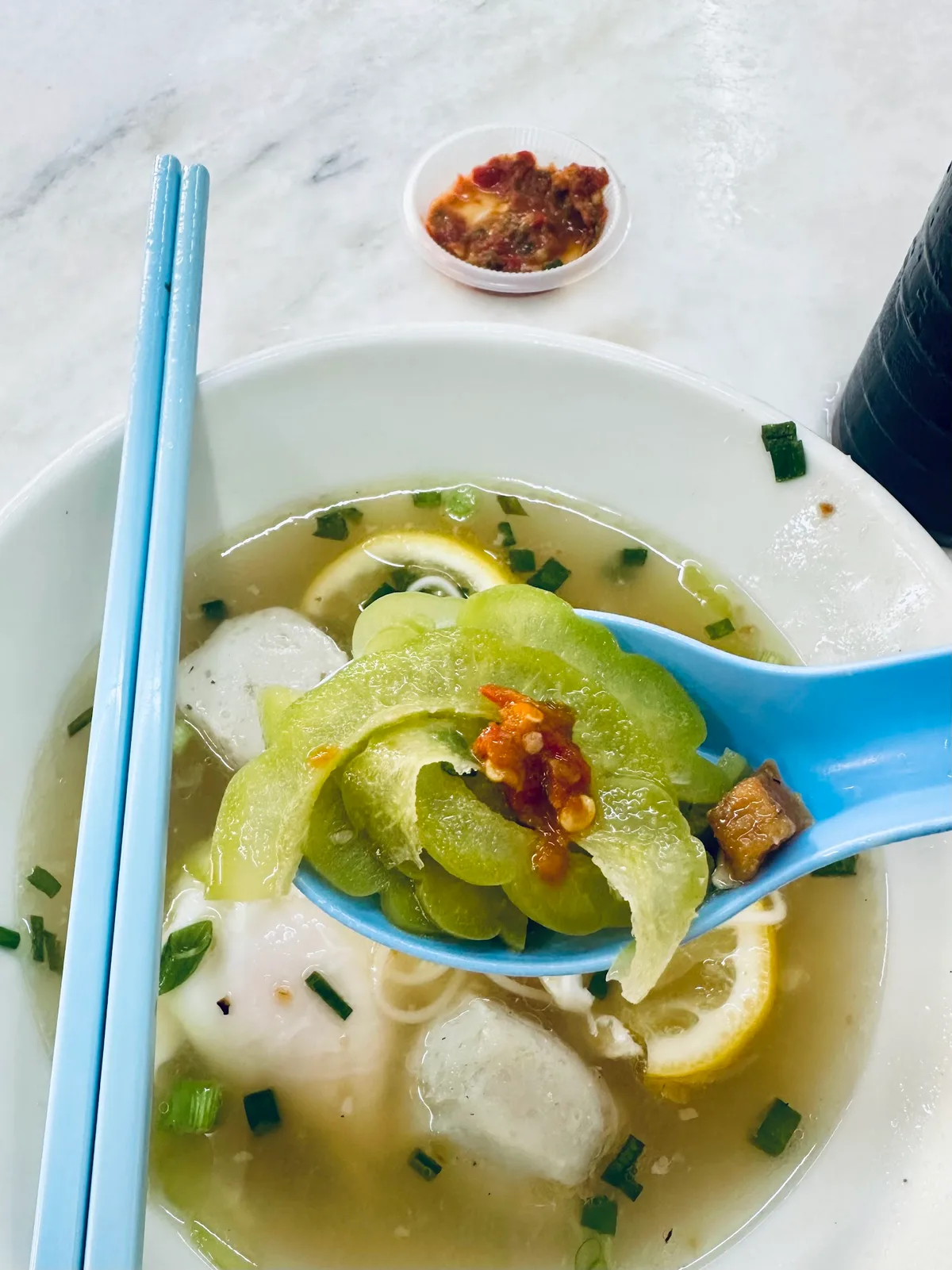 Heng Kee Lemon Koay Teow Soup — signature dish