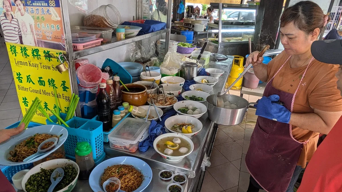 Heng Kee Lemon Koay Teow Soup — signature dish