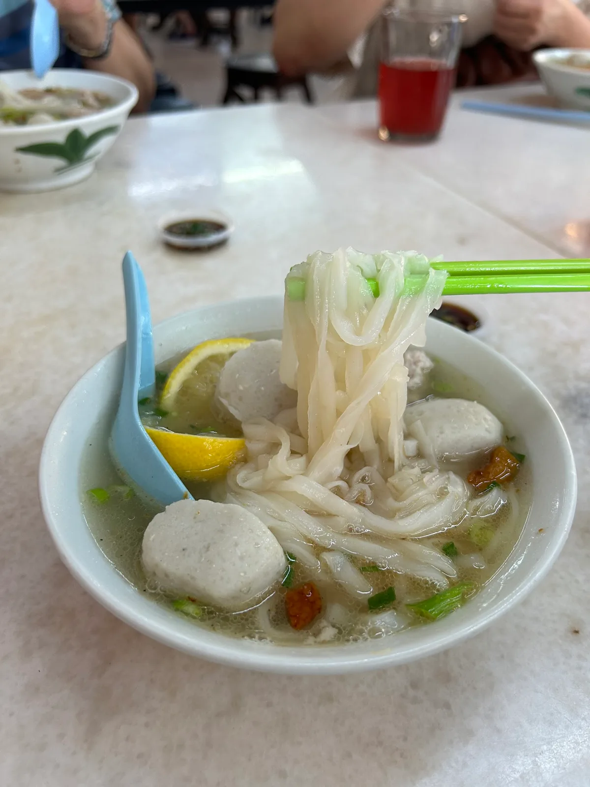Heng Kee Lemon Koay Teow Soup — signature dish