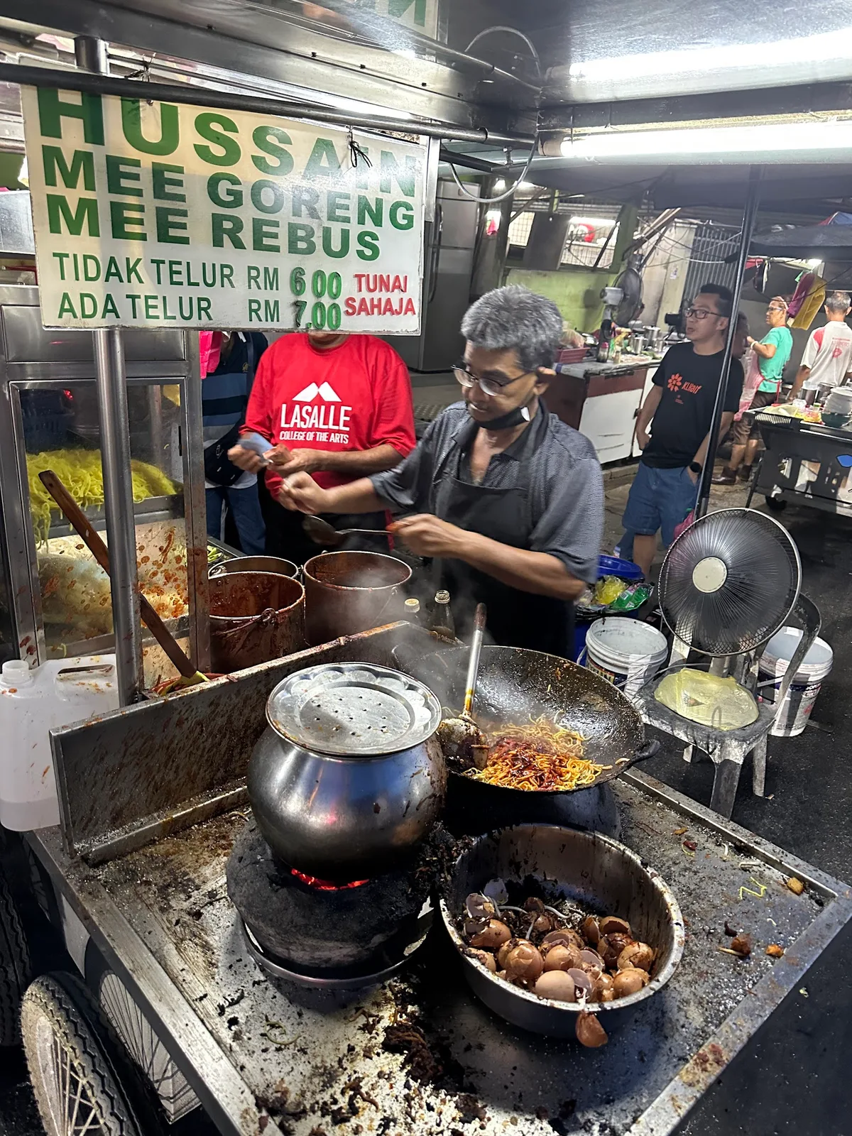 Hussain Mee Goreng & Mee Rebus — dish