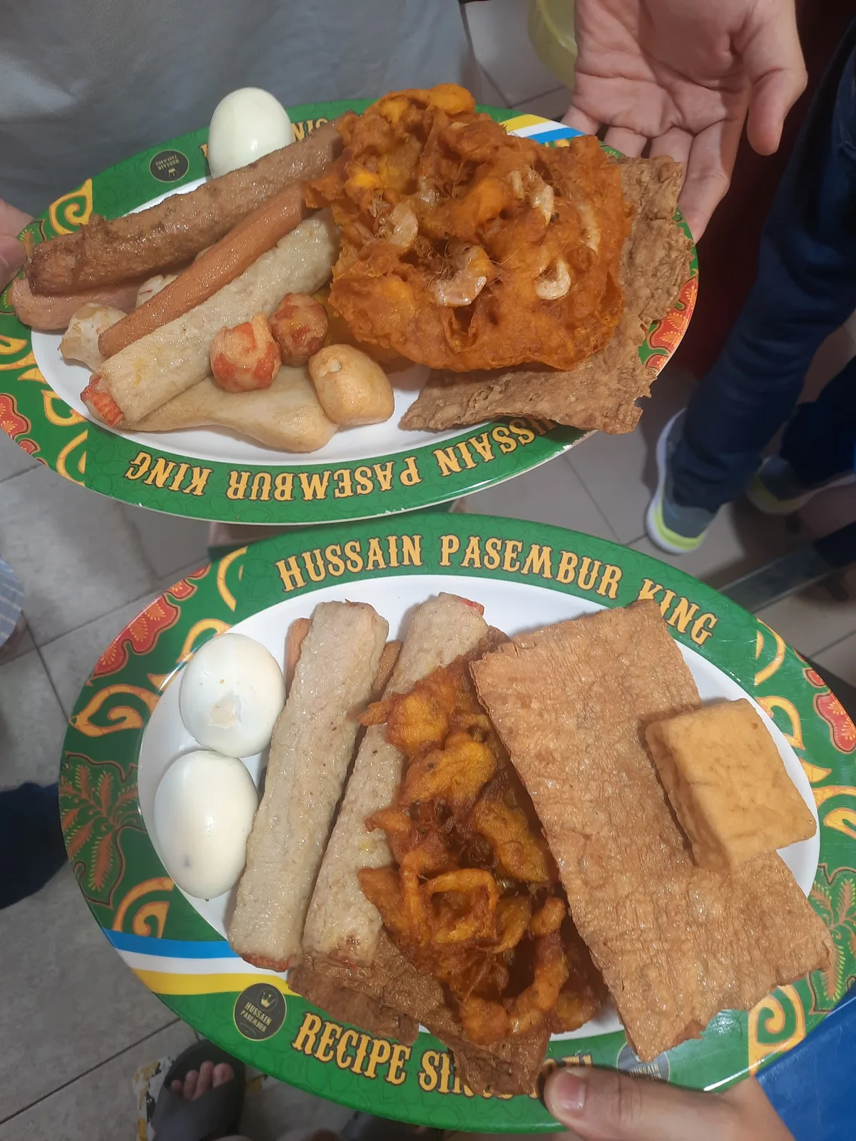 Hussain Pasembur King — signature dish
