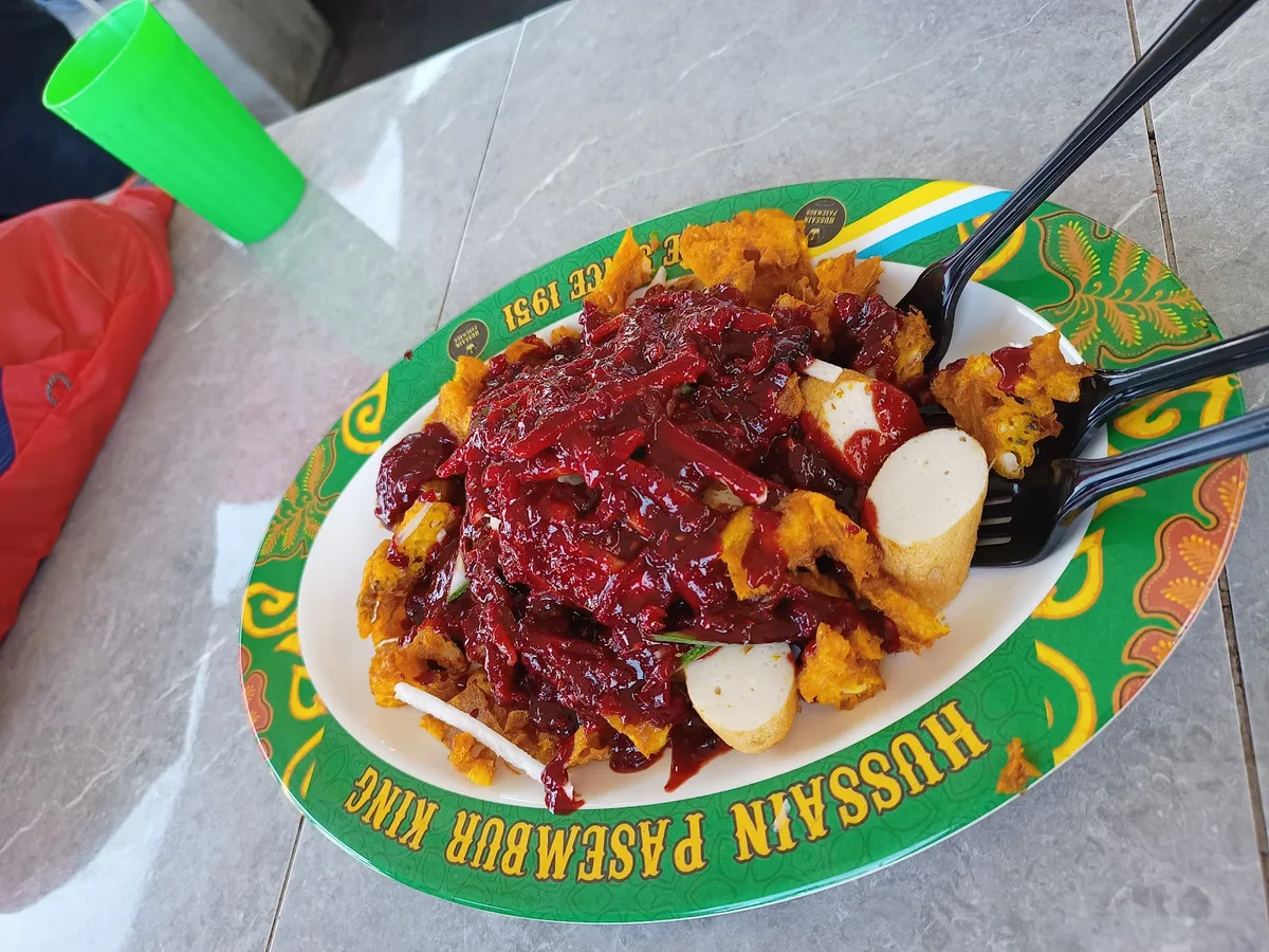 Hussain Pasembur King — signature dish