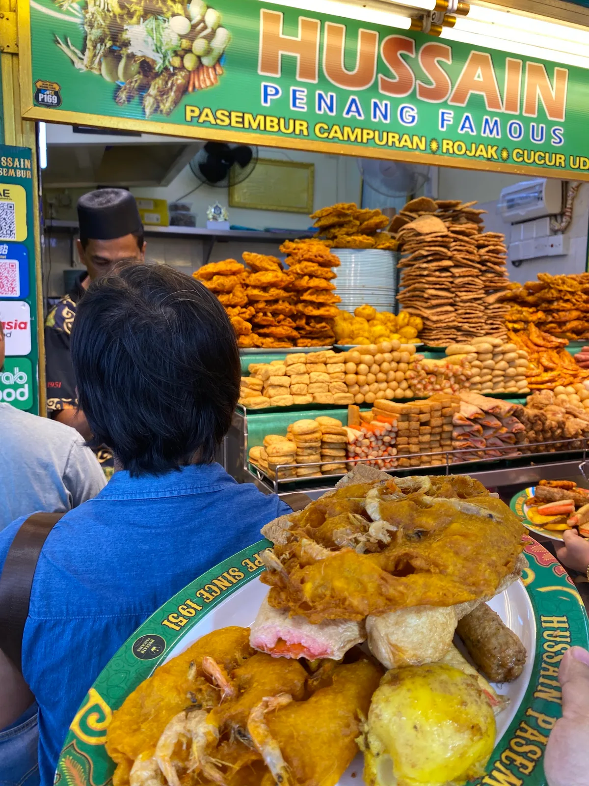 Hussain Pasembur King — signature dish