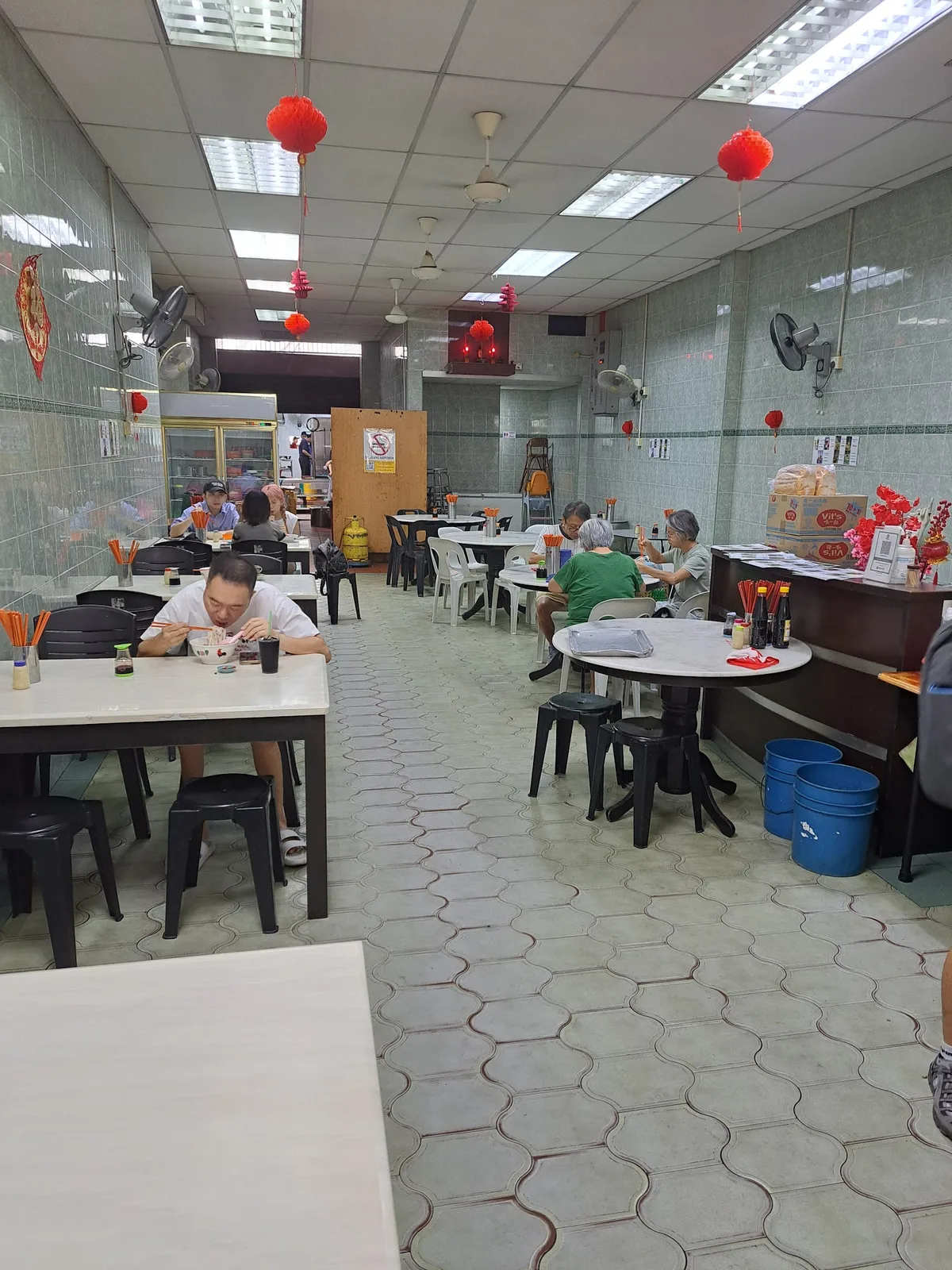 Kafe Evergreen Koay Teow Th'ng — interior