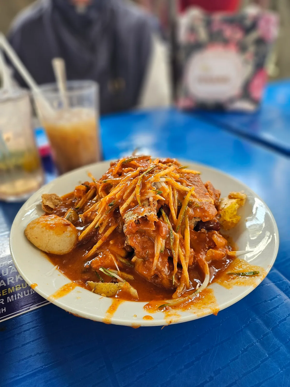 Kareem Pasembur Rojak — signature dish
