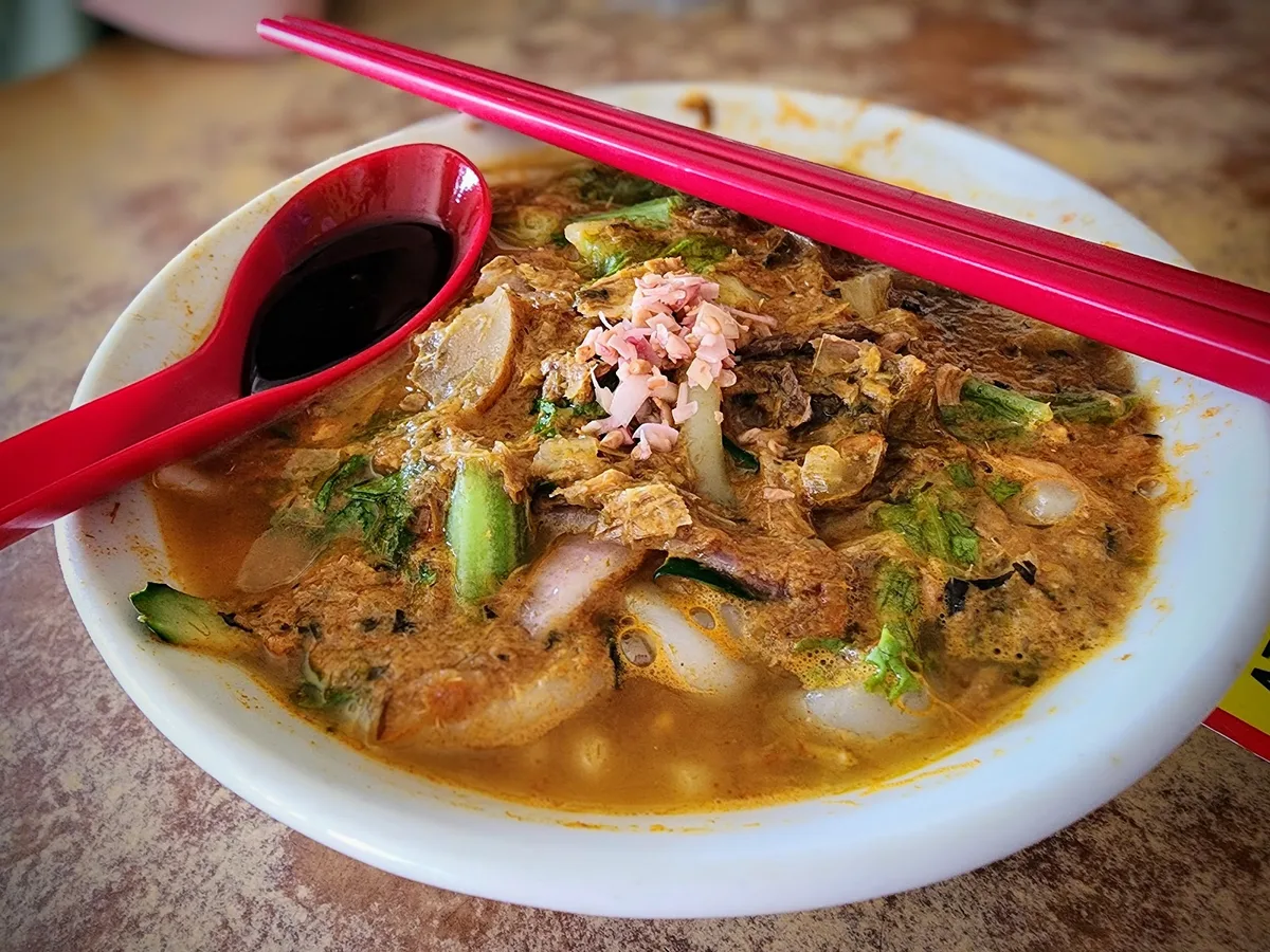Kim Laksa — signature dish