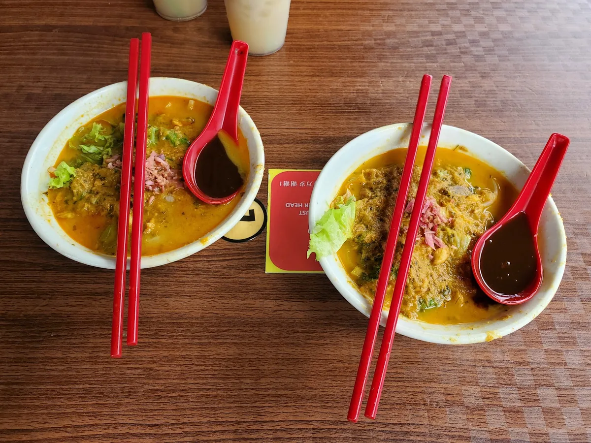 Kim Laksa — signature dish