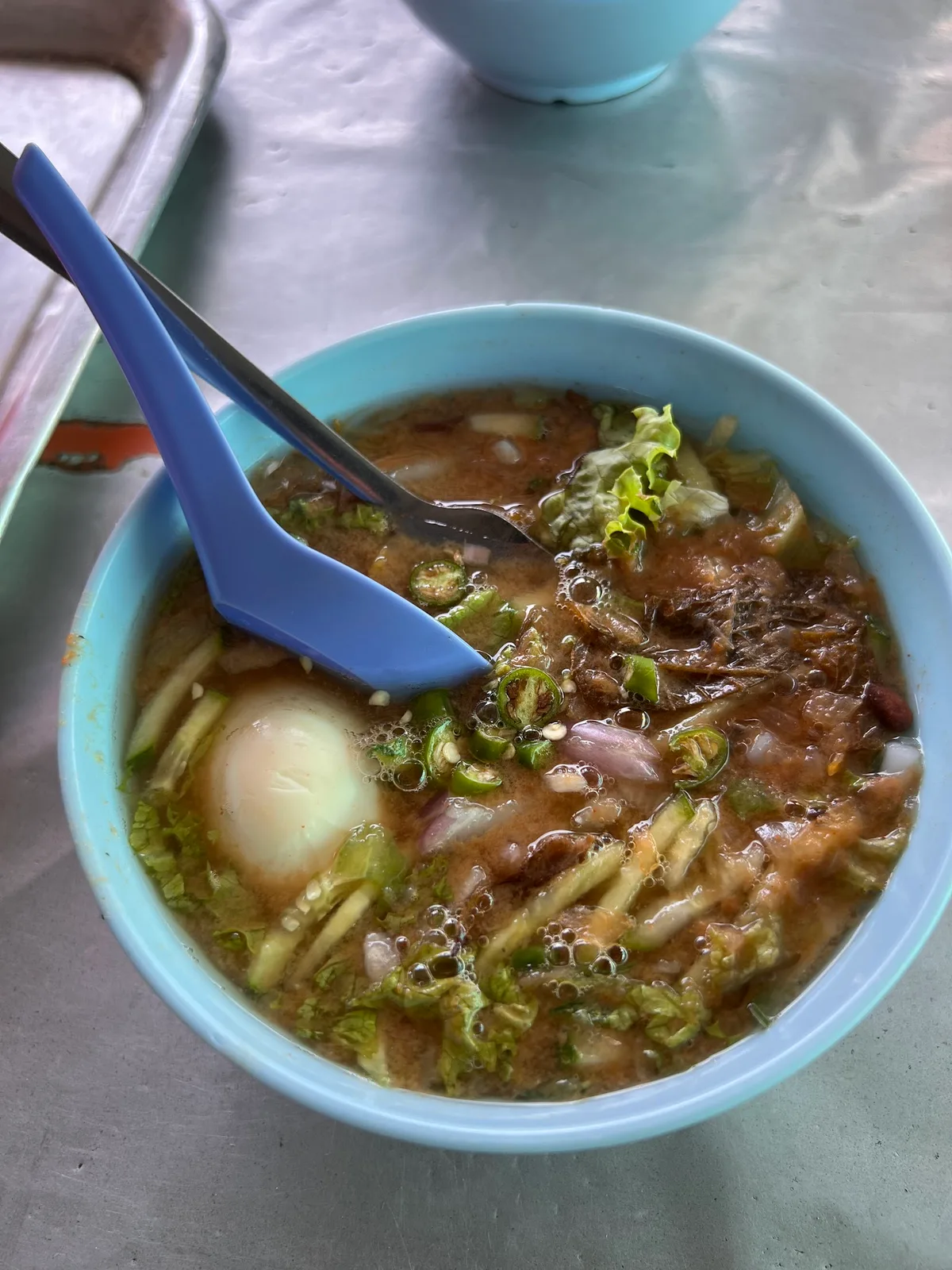 Laksa Janggus (Kak Timah) — signature dish