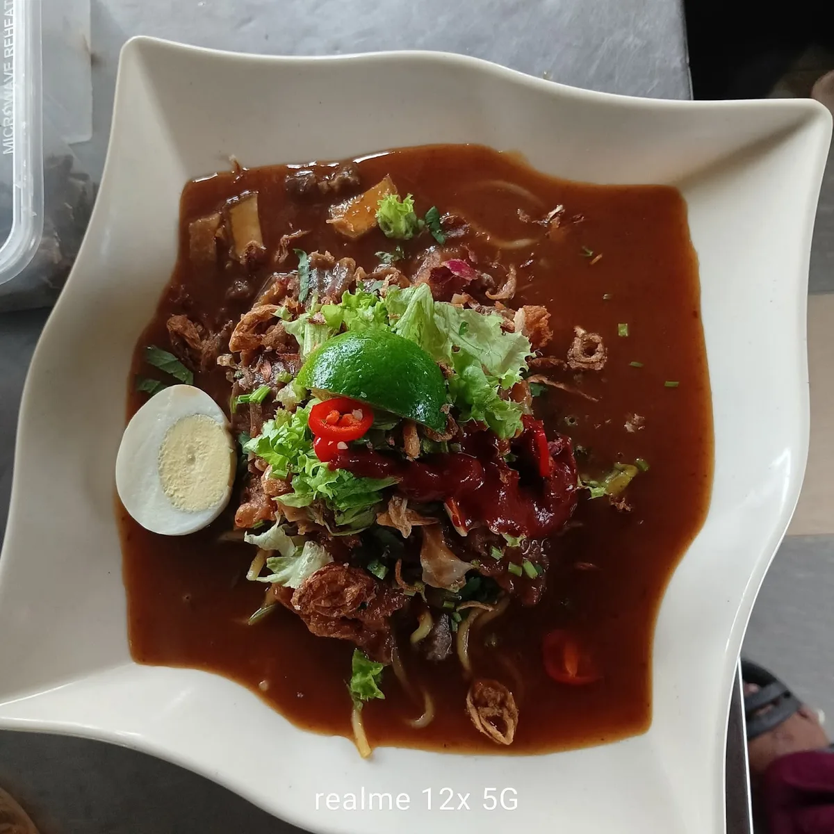 Mee Rebus Mak Long — signature dish