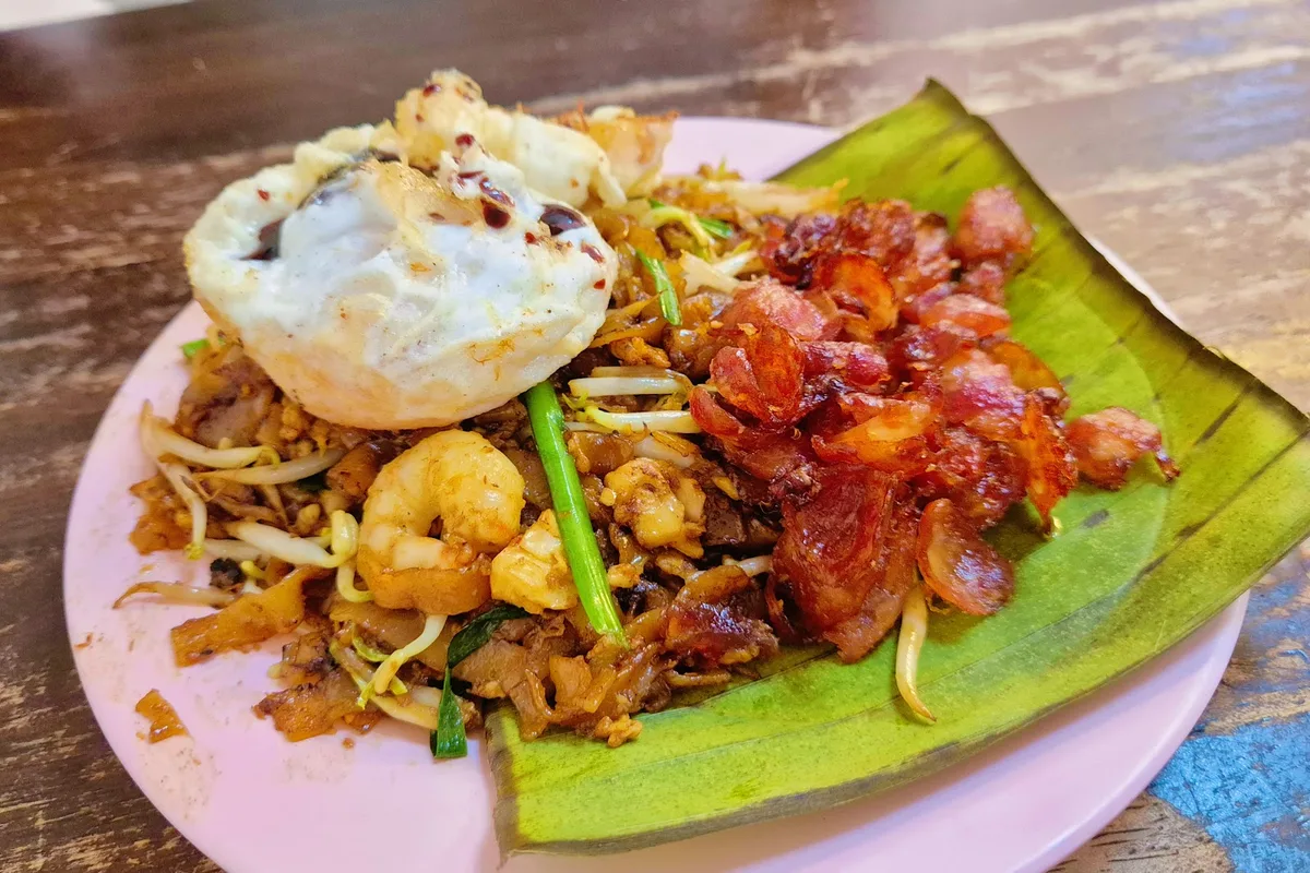Ming Qing Charcoal Duck Egg Char Koay Teow — signature dish
