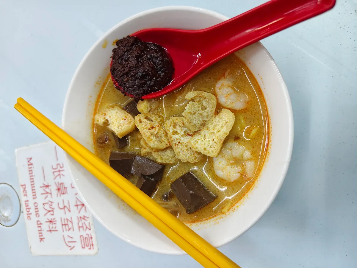 Padang Brown Night Curry Mee — signature dish