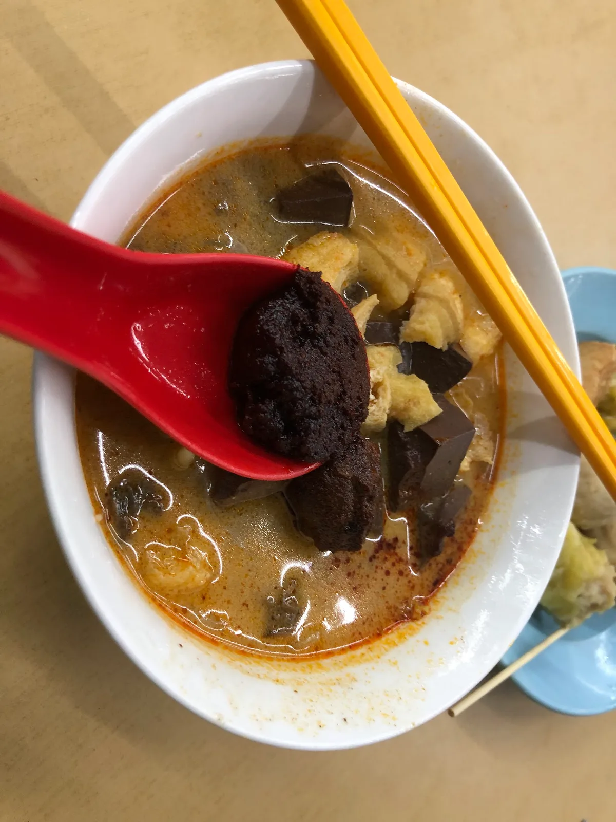 Padang Brown Night Curry Mee — signature dish