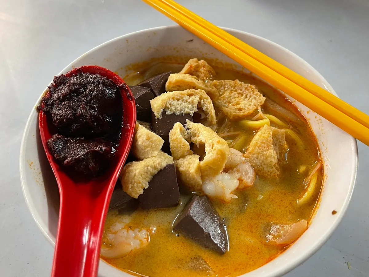 Padang Brown Night Curry Mee — signature dish