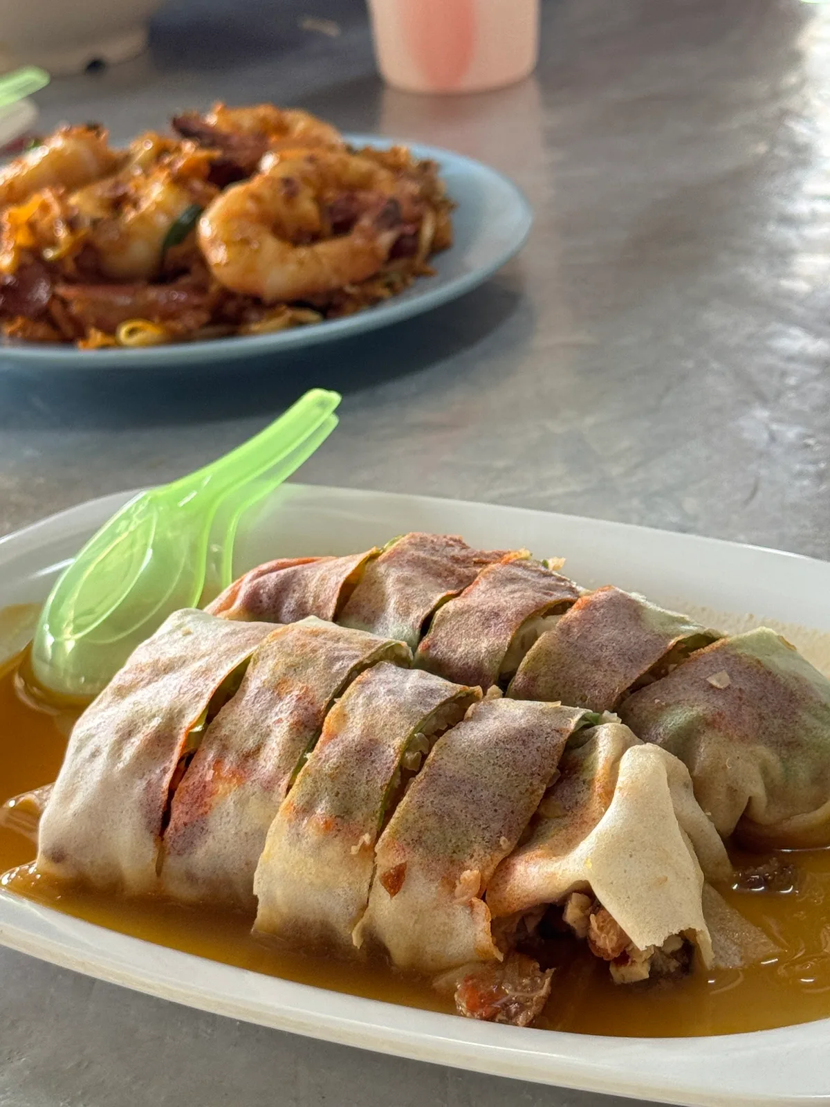 Padang Brown Seafood Popiah — signature dish