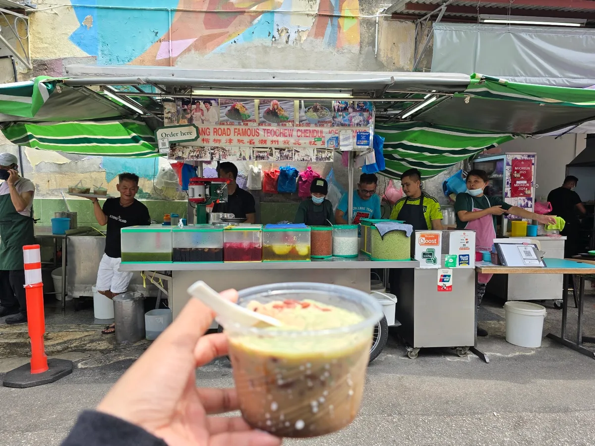 Penang Road Famous Teochew Chendul (Blue Bowl) — signature dish