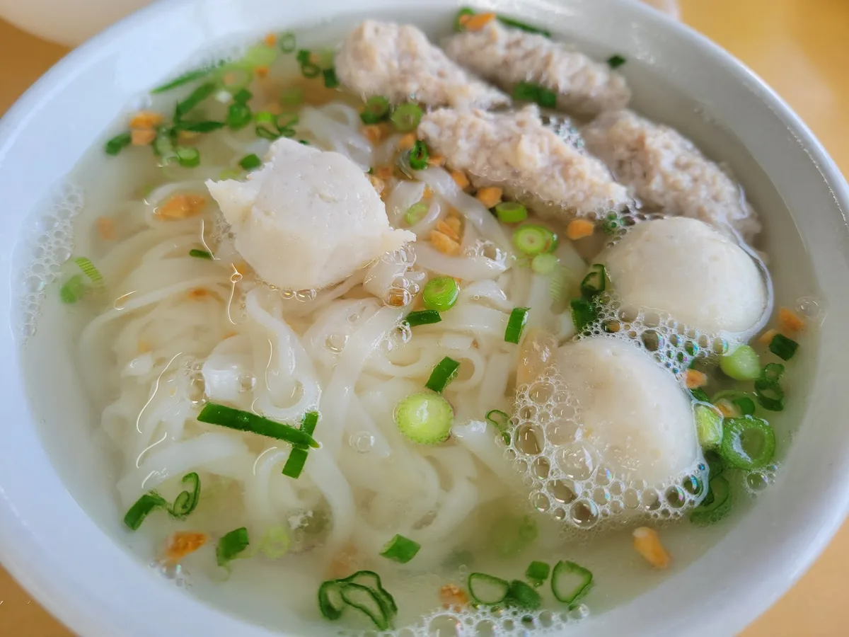 Permatang Tinggi Kuey Tiow Soup — signature dish