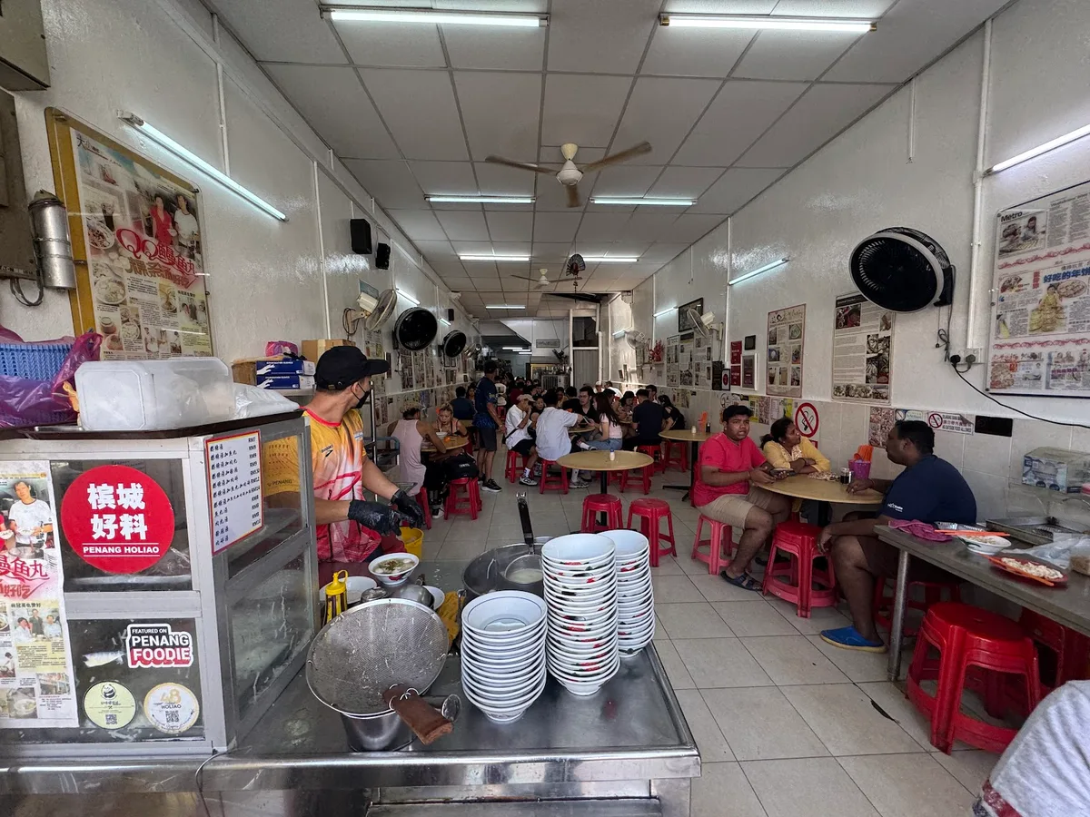 Pitt Street Koay Teow Th'ng — interior