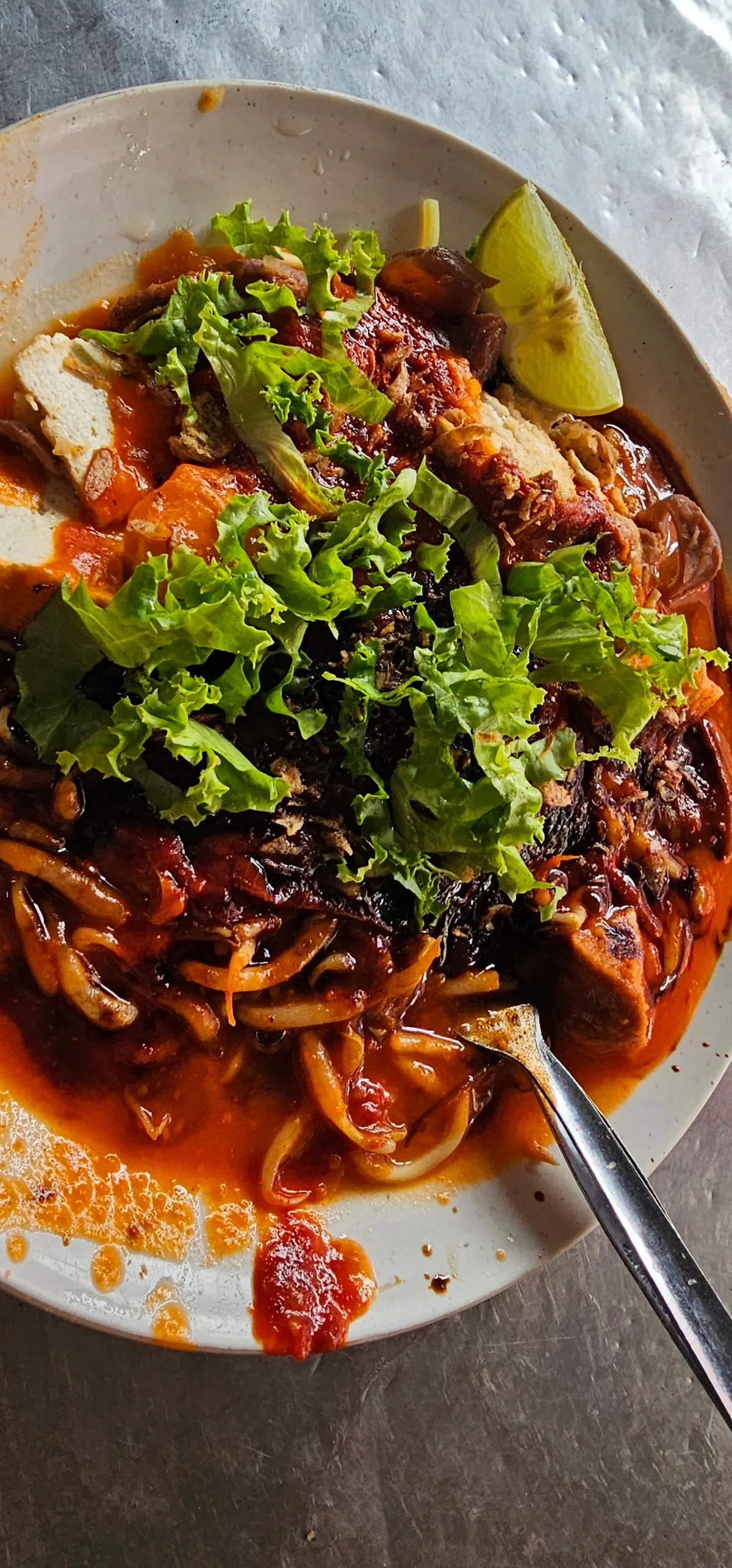 Rasheed Mee Goreng — signature dish