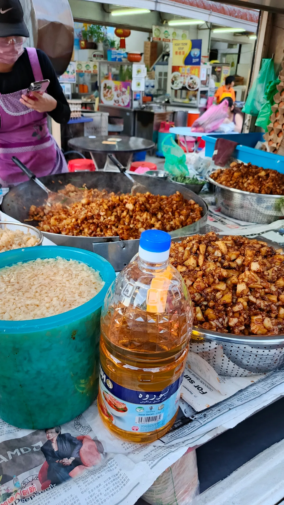 Seafood Char Koay Kark — Ms Jes Png — signature dish