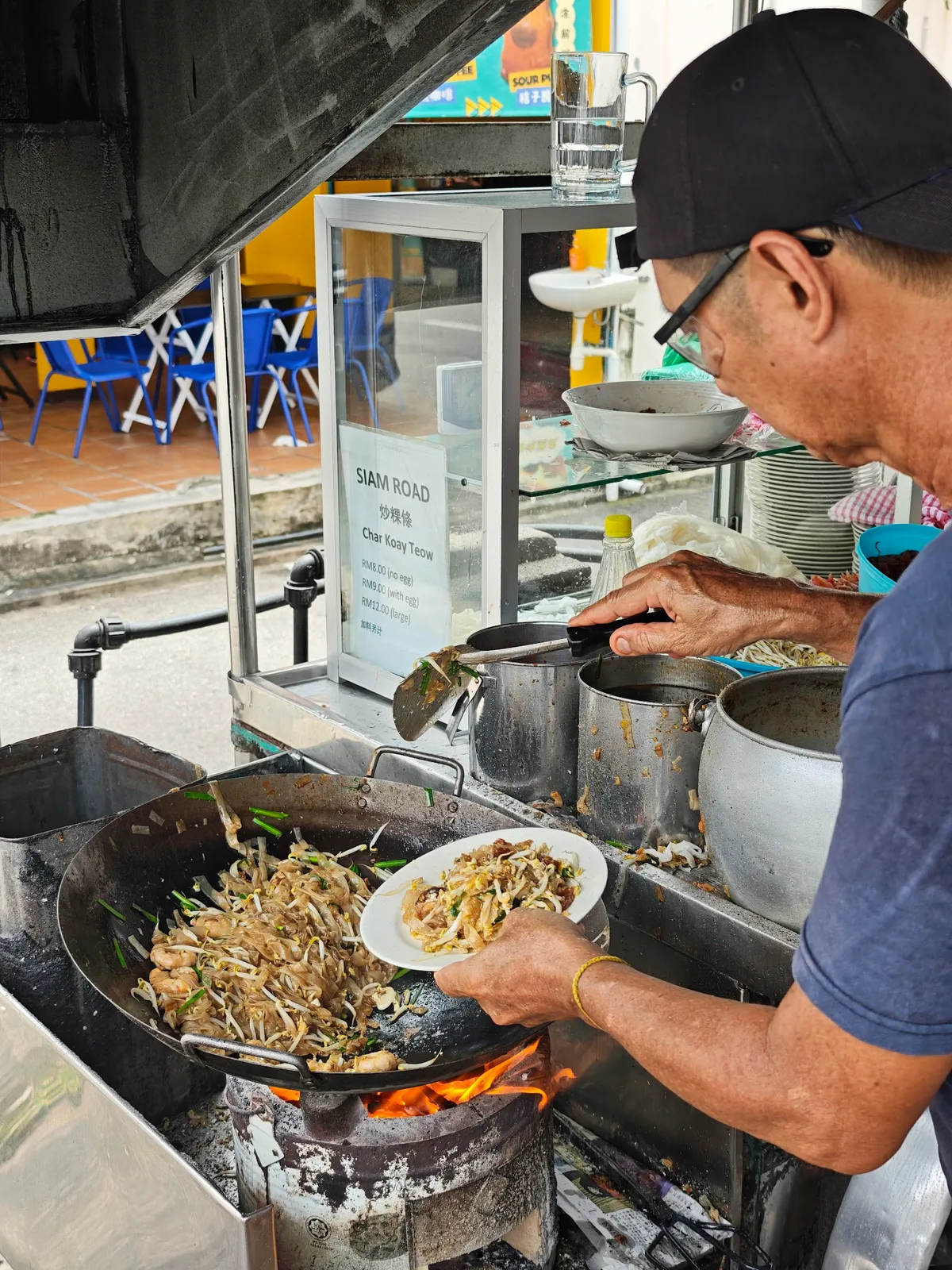 Siam Road Charcoal Char Koay Teow — signature dish