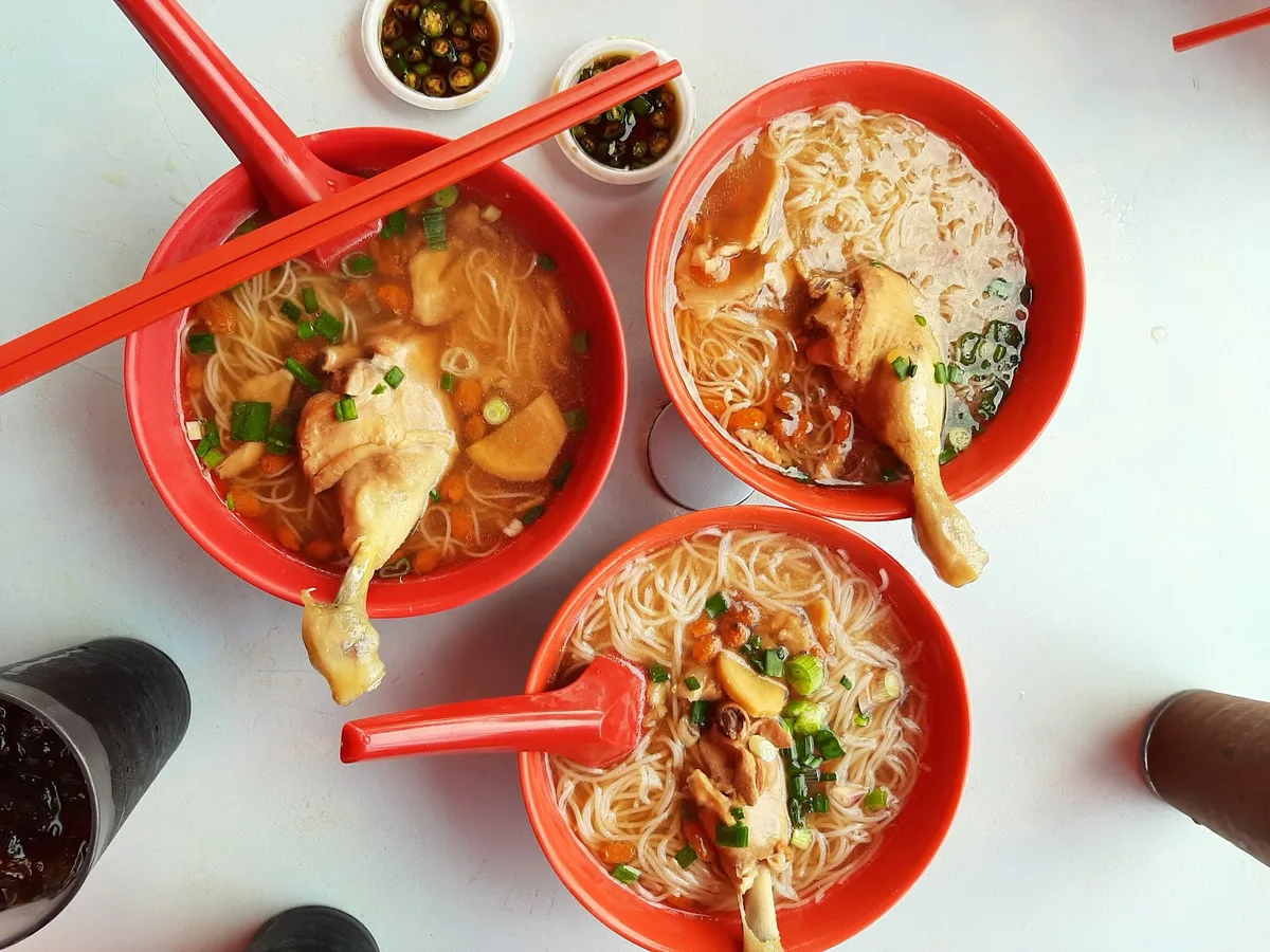 Sungai Pinang Duck Noodles @ Wawasan Cafe — signature dish