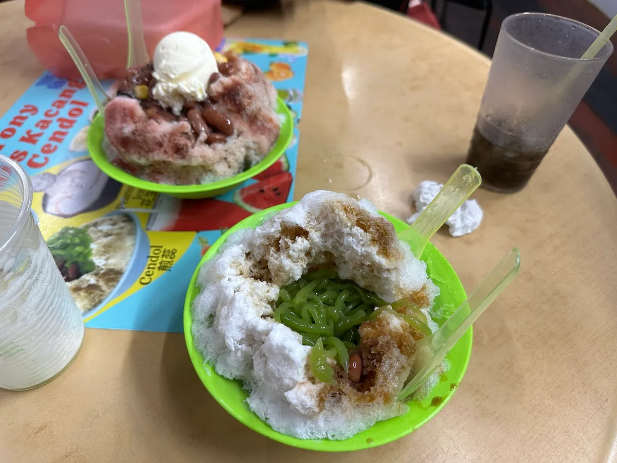 Tony's Ice Kacang & Cendol — signature dish