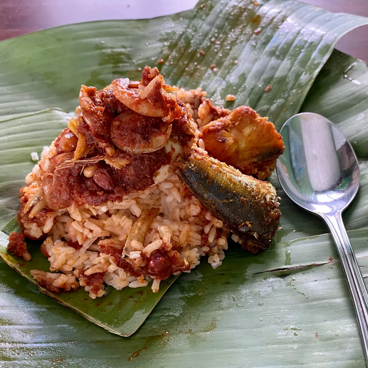 Wakzee Nasi Lemak — signature dish