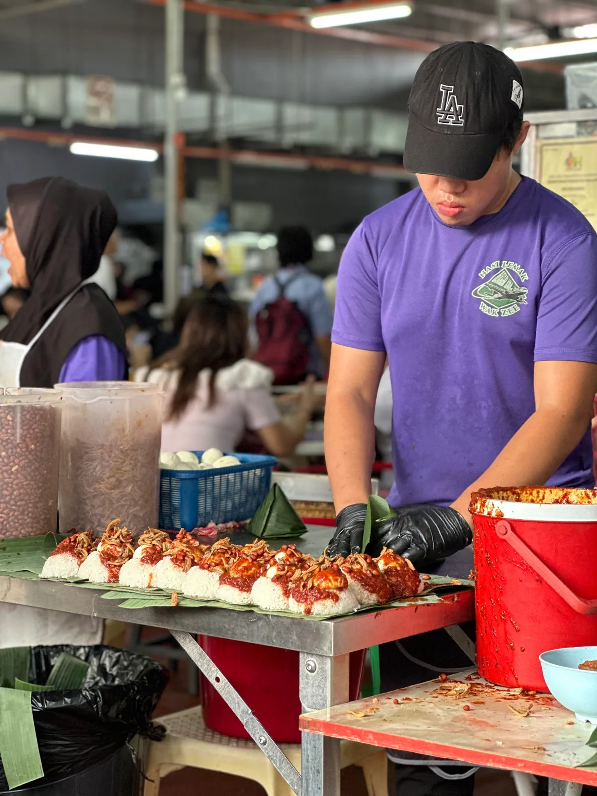 Wakzee Nasi Lemak — signature dish