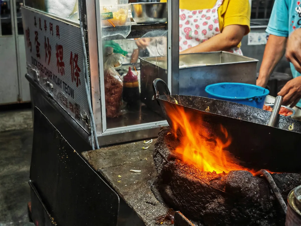 Wei Xiang Duck Egg Charcoal Char Koay Teow — signature dish