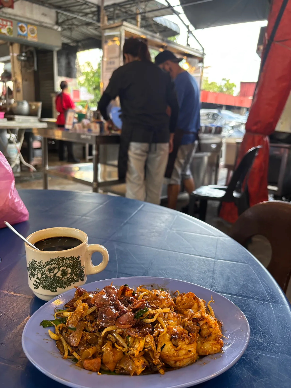Kochabi Char Koay Teow @ Wawasan Cafe — signature dish