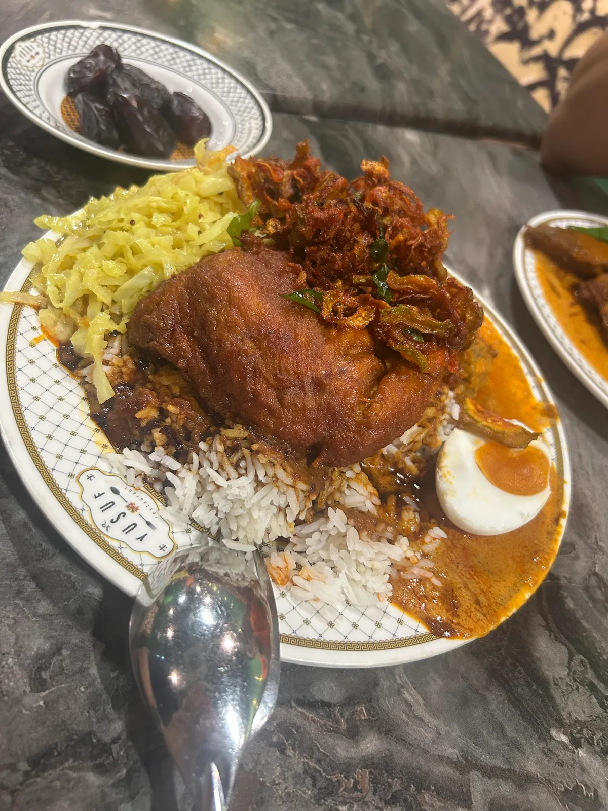 Yusuf Restaurant Nasi Kandar — signature dish
